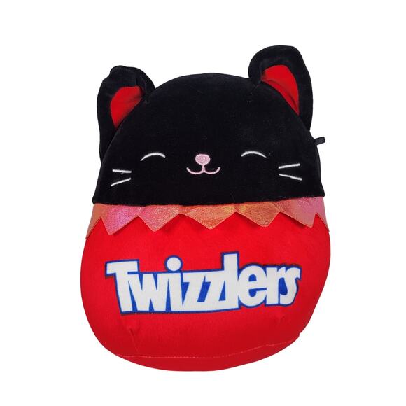 Squishmallow Twizzlers Cat 10" Plush Kellytoy Jazwares Soft Toy Stuffed Animal - Picture 1 of 11